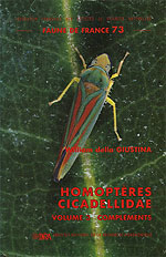DELLA-GIUSTINA, W. (1989): Homopteres Cicadellidae. III. (Complements). Faune de France 73